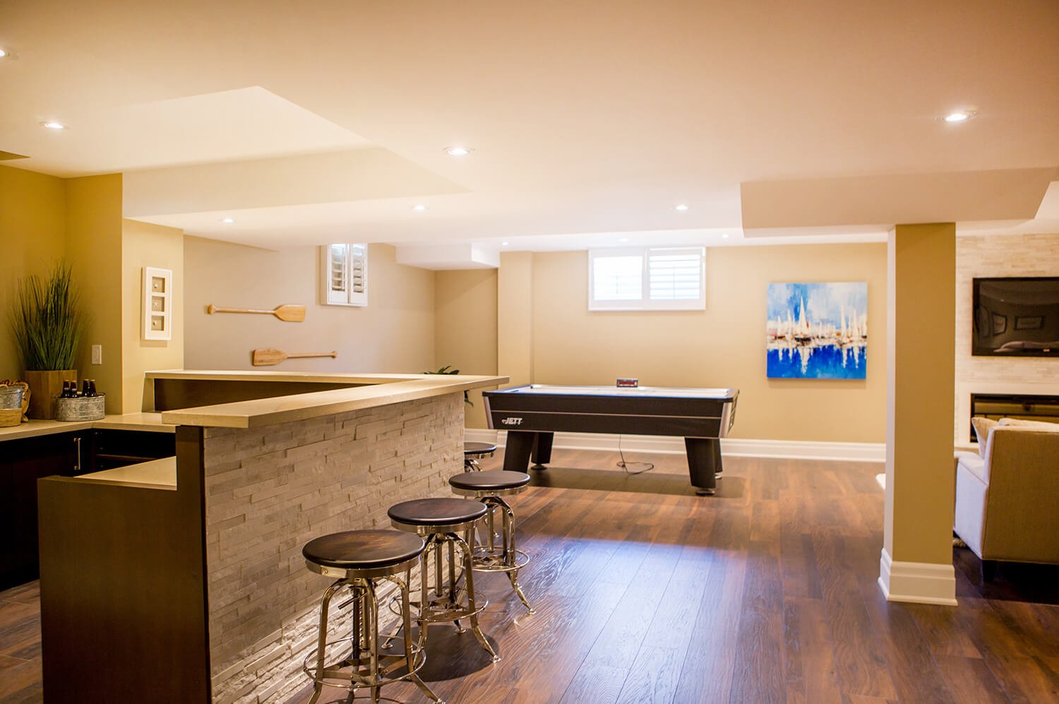 Model-Home-Basement Model-Home-Basement